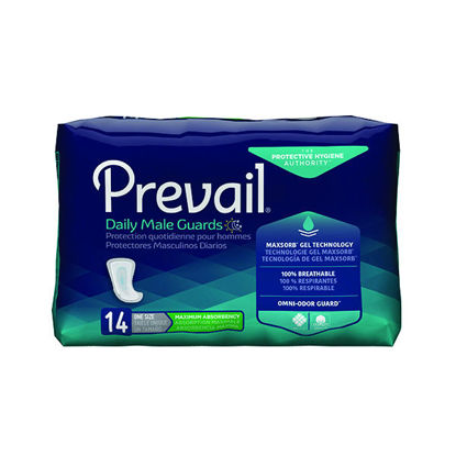 Picture of Prevail male guard pads  14 ct.