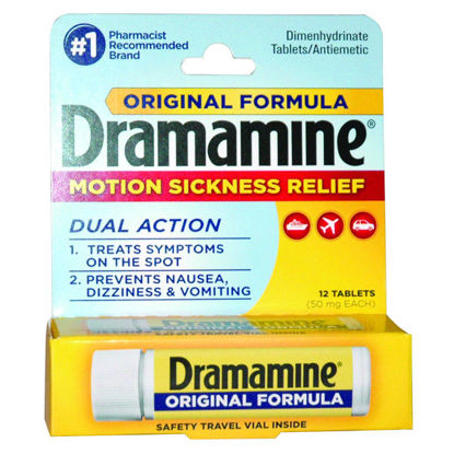 Picture of Dramamine tablets 12 ct.
