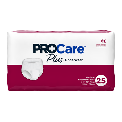 Picture of Procare Plus Underwear Medium 25/ct