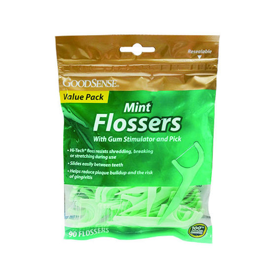 Picture of Mint flosser with pick 90 ct.