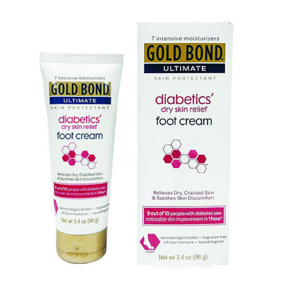 Picture of Gold bond diabetic foot cream 3.4 oz.