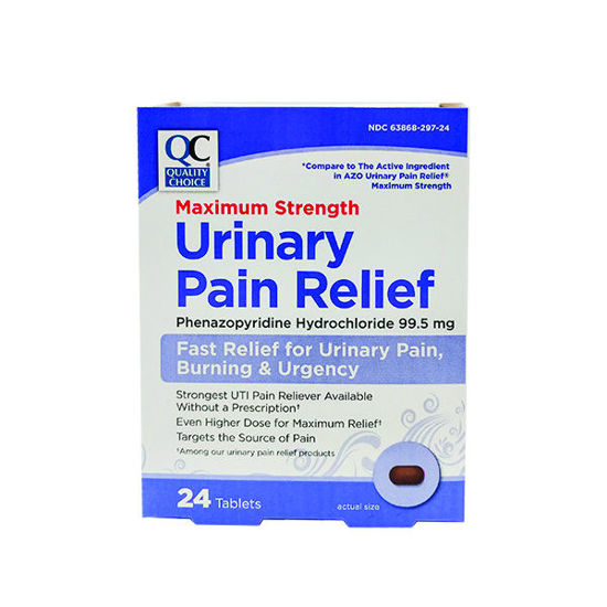 Picture of Urinary pain relief max strength tablets 24 ct.