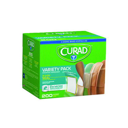 Picture of Curad bandage variety pack 200 ct.