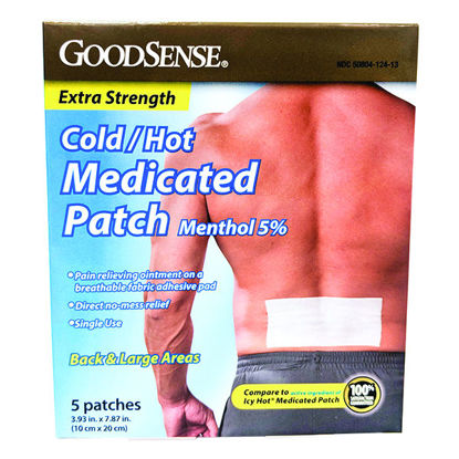 Picture of Extra strength cold & hot therapy patch 5 ct.