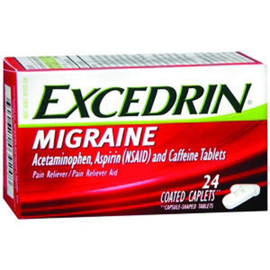 Excedrin Migraine Caplets, 24 ct.