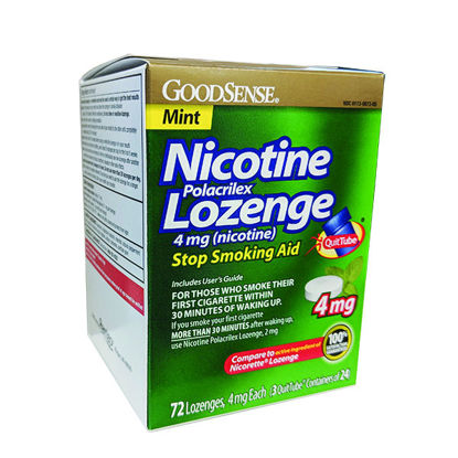Picture of Nicotine lozenges 4mg - 72 ct.