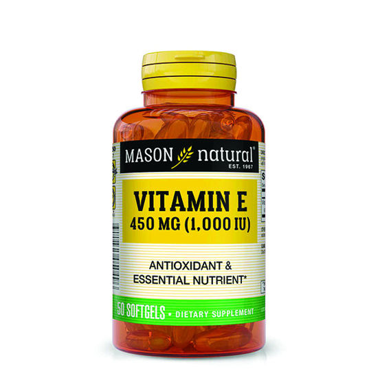 Picture of Vitamin E 1,000 IU  SOFTEGELS 450MG 50/ct